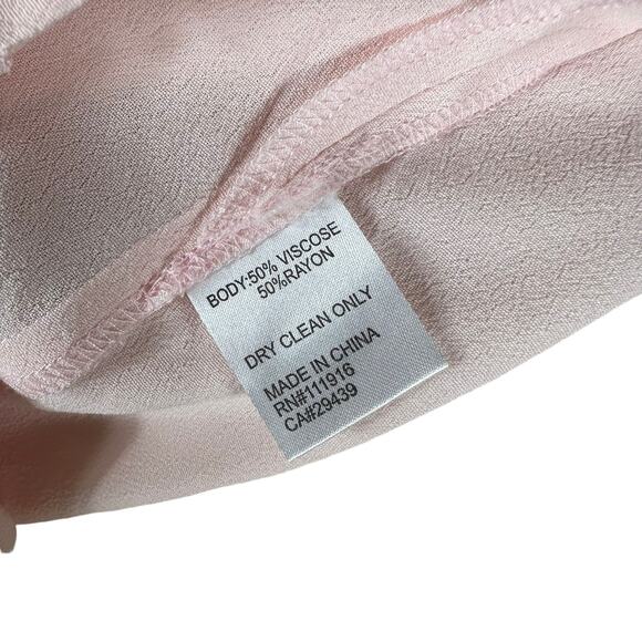 YUMI KIM Blush Pink Tribeca Tee Blouse Women's Size Large NWT Pastel Lightweigh - Picture 7 of 9